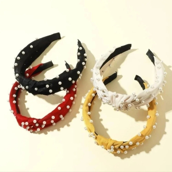 Pearl Headband‎ Set NEW - Picture 2 of 7